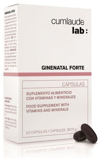 Ginenatal forte 30 capsulas