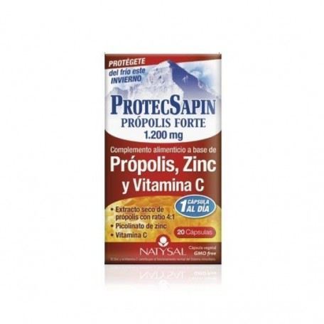 Protecsapin Propólis Forte 20 Capsules.