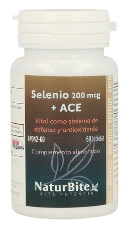 Selenium 200 mcg + Ace 60 Tabs