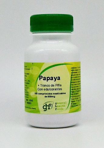 Papaya 600 mg 100 Tablets