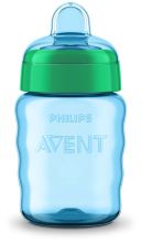 Baby Cup with Soft Mouthpiece Blue 260 ml