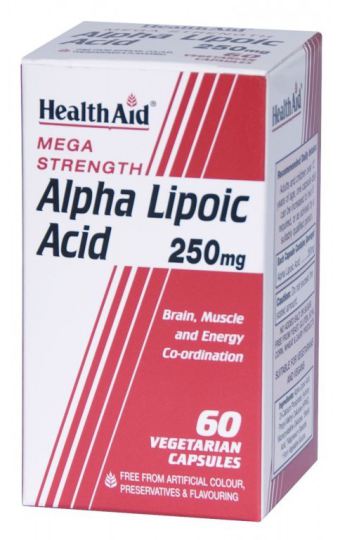 Alphalipoico Acid 60cap. Health Aid