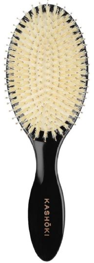 Oval Soft White Detangling Brush