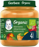 Organic Apple, Apricot and Peach Jar 5 gr