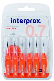 Plus Toothbrush Interprox Interproximal Super Micro 6 U